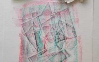 Tearing Technique with MAGIC Wax Crayons