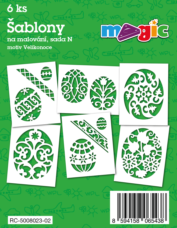 Papierschablonen MAGIC Set N – Ostern